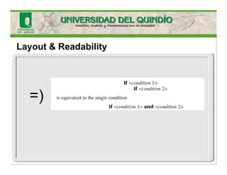 Layout & Readability




  =)
 