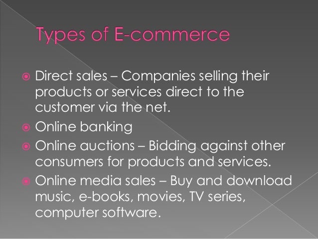 ECommerce  Introduction