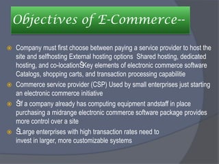 E commerce---@@ | PPTX
