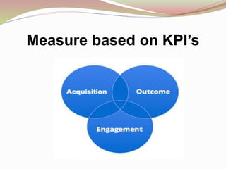 Measure based on KPI’s
 