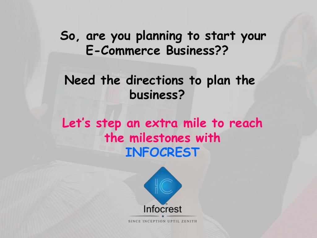 Online business plan sample picture