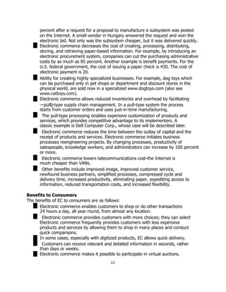 E commerce complete notes | PDF