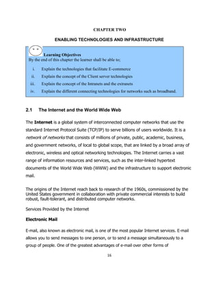E commerce complete notes | PDF