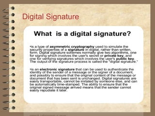 50
Digital Signature
 