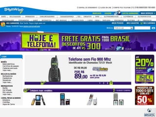 As lojas virtuais surgiram nos anos 90, pouco depois do surgimento da web.