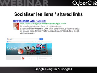 Socialiser les liens / shared links

 