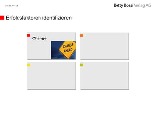 | 01.03.2011 | 5




Erfolgsfaktoren identifizieren


                   Change
 
