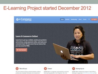 E-Learning Project started December 2012
 