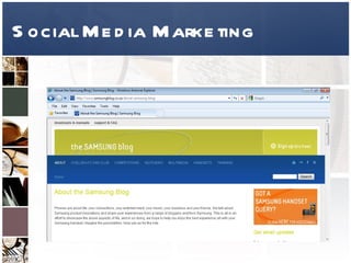 Social Media Marketing 