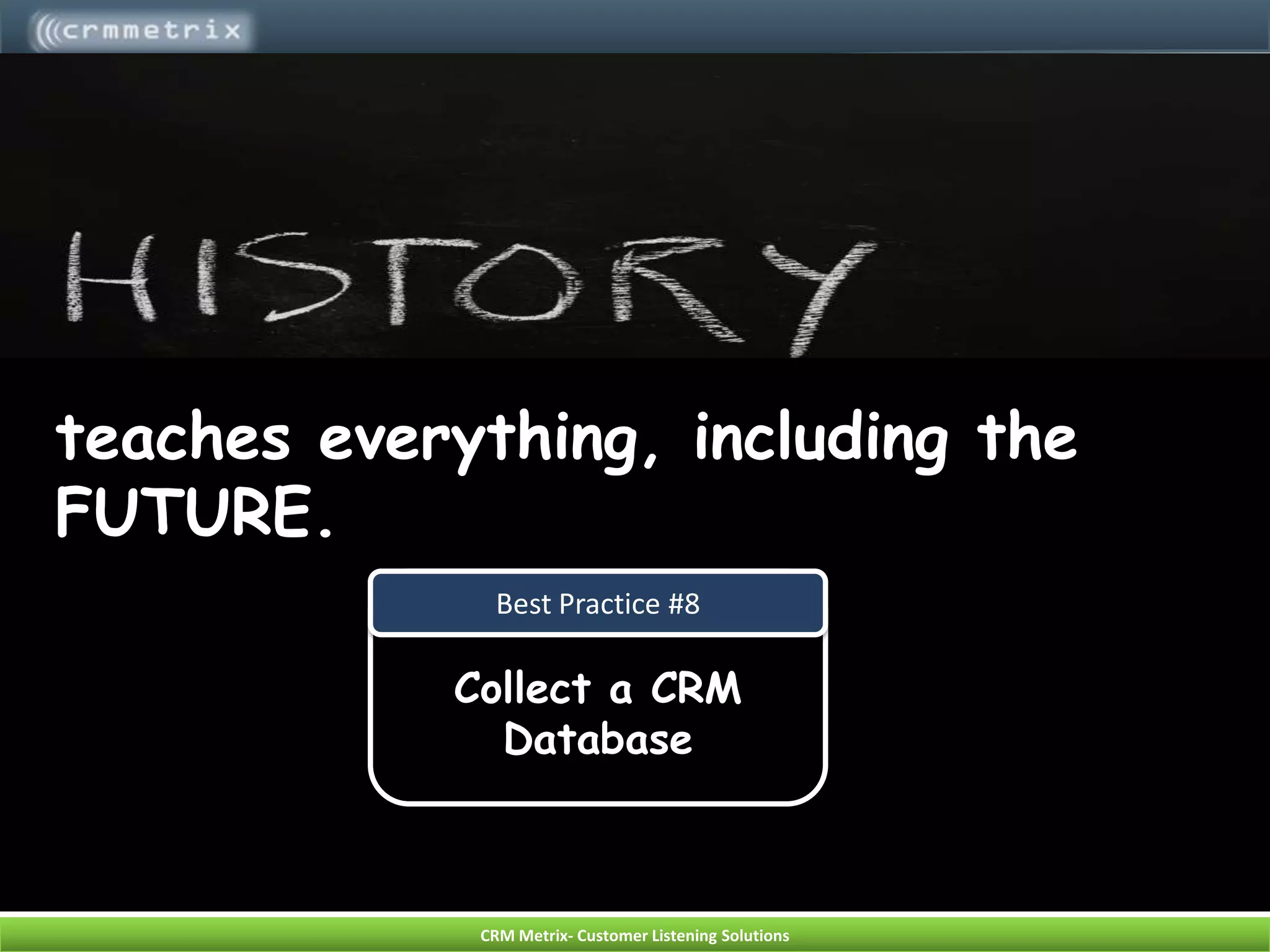 Best Practice #7OfferMULTIPLE payment optionsThe strongest influencer of history lies in human choice.