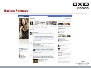 Basics: Fanpage




                  © 2012 OXID eSales AG
 