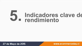 Indicadores clave de
rendimiento
 