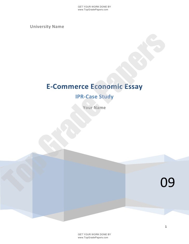 e commerce thesis documentation