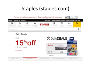 Staples (staples.com)
 