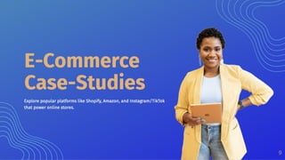 E-commerce Explained: Tech, Ethics & Case Studies (Amazon, Shopify, Social Commerce)