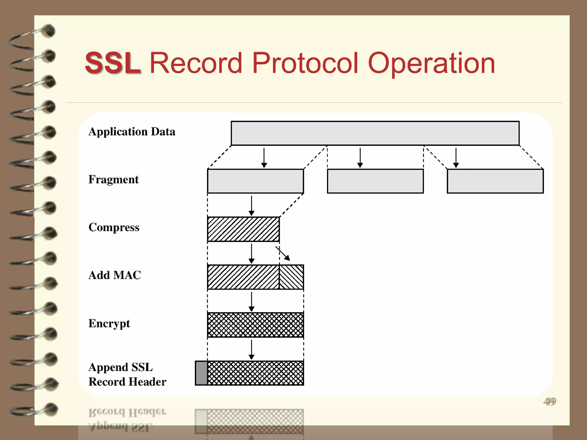 4949
SSL Record Protocol Operation
 