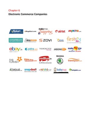 Chapter 6 
Electronic Commerce Companies 
 