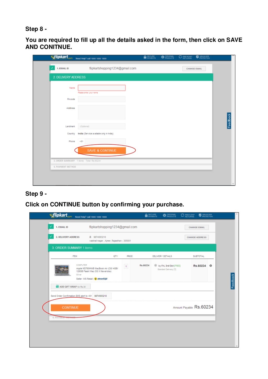 E commerce project