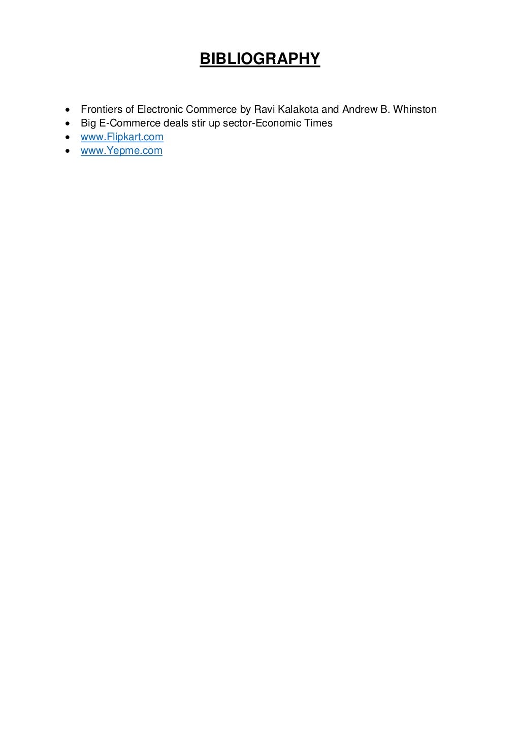 E commerce project