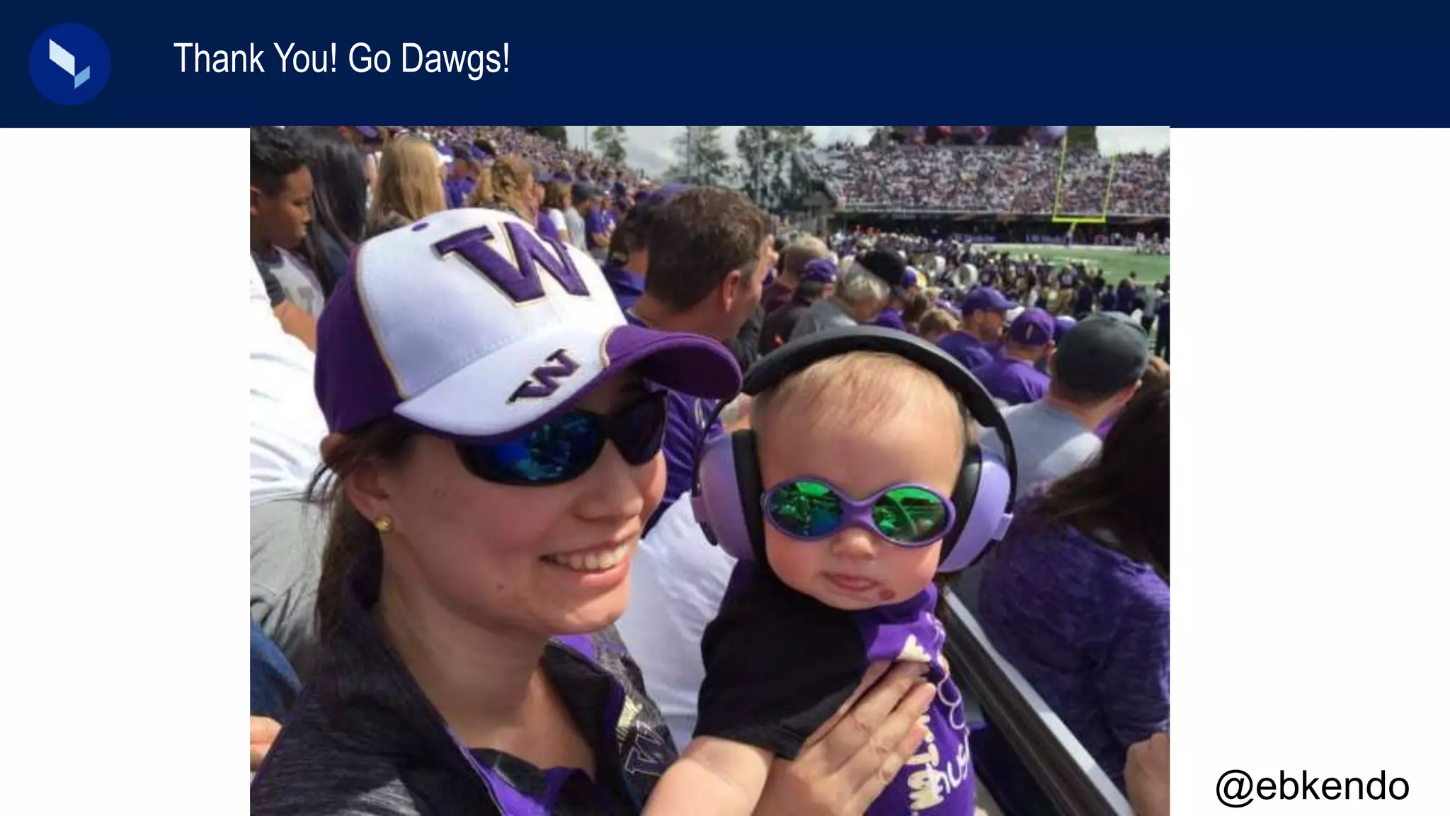 Thank You! Go Dawgs!
@ebkendo
 