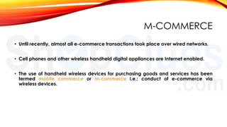 E commerce infrastructure | PPTX