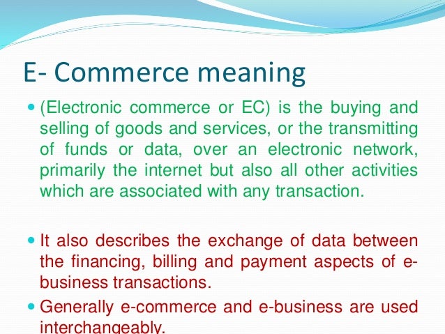 E commerce in india