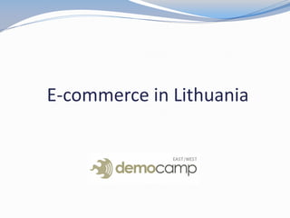 E-commerce in Lithuania
 