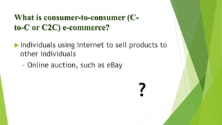 E commerce lecture-1 - muhammad imran memon | PPTX