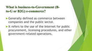 E commerce lecture-1 - muhammad imran memon | PPTX