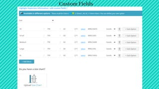 Custom Fields
 