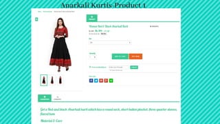 Anarkali Kurtis-Product 1
 