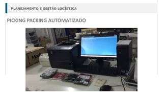 PLANEJAMENTO E GESTÃO LOGÍSTICA
PICKING PACKING AUTOMATIZADO
 
