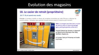 Evolution	
  des	
  magasins
 