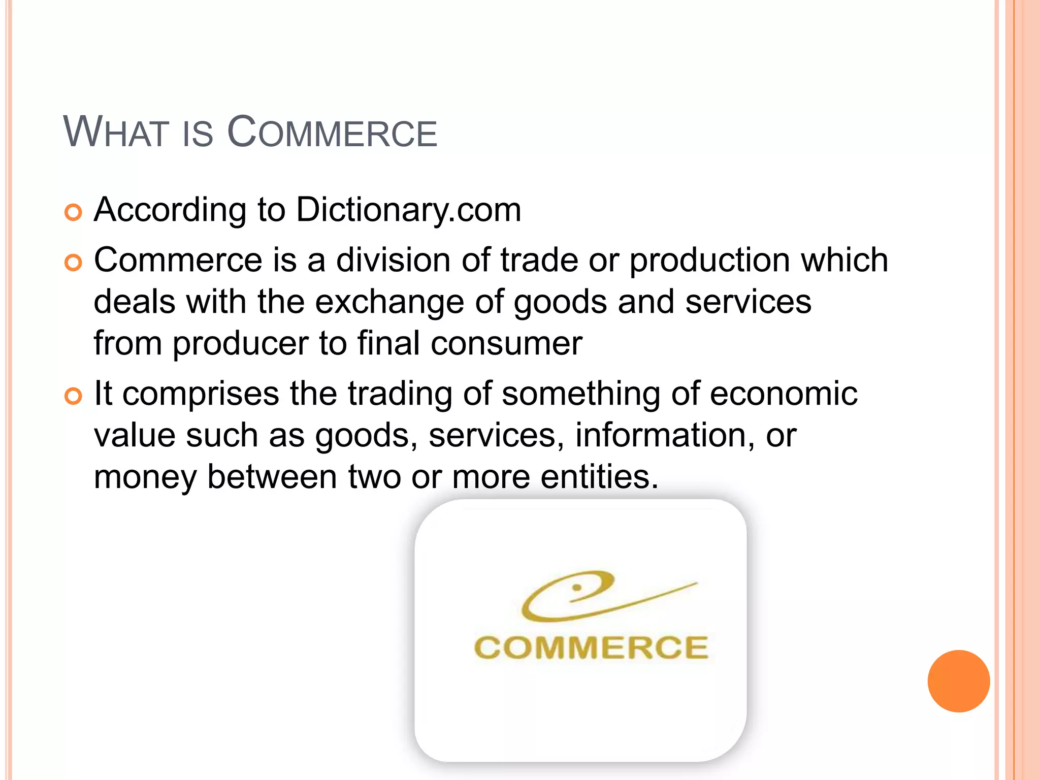 E commerce ppt | PPTX