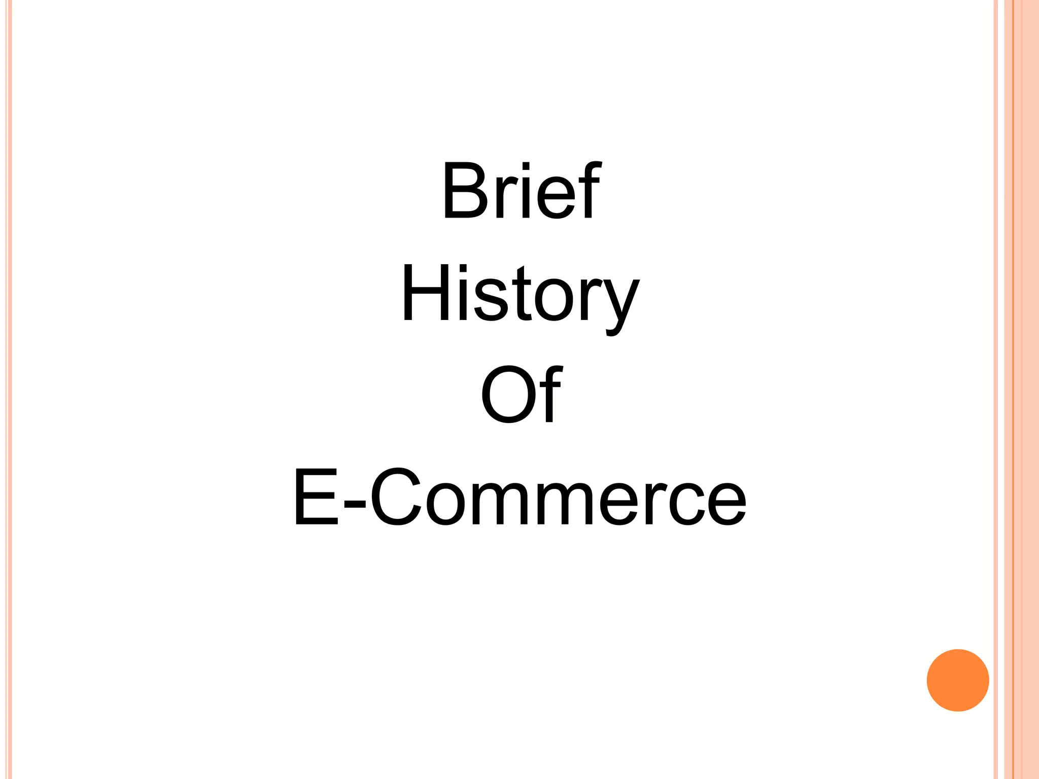 E commerce ppt | PPTX | Internet | Computing