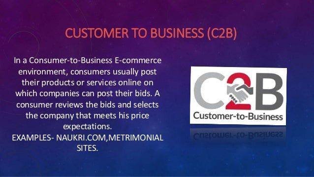 E commerce presentation