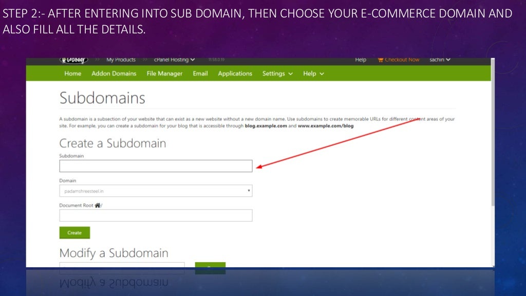 E commerce presentation