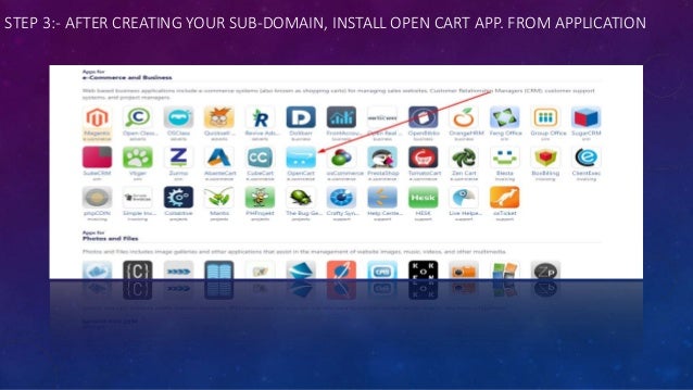 E commerce presentation