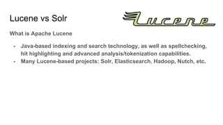 E-commerce Search Engine with Apache Lucene/Solr | PDF
