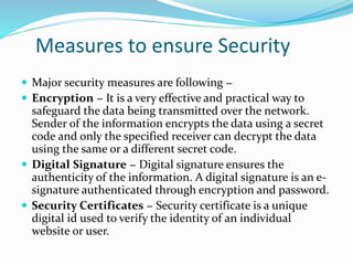 E commerce security system 0605 | PPTX