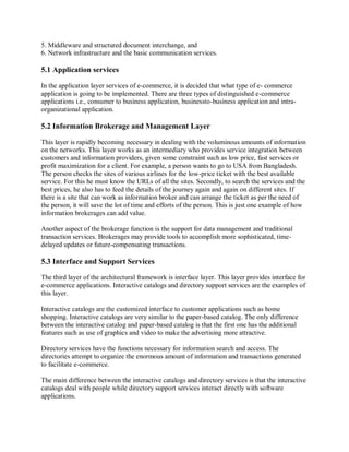 E commerce technologies | PDF