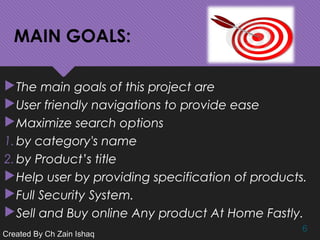 E commerce website Project Presentation