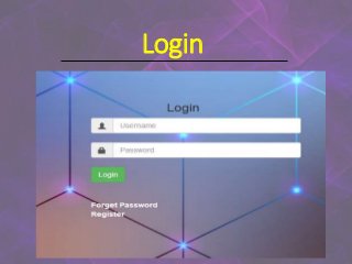 Login
 