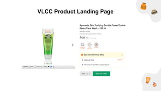 VLCC Product Landing Page
 