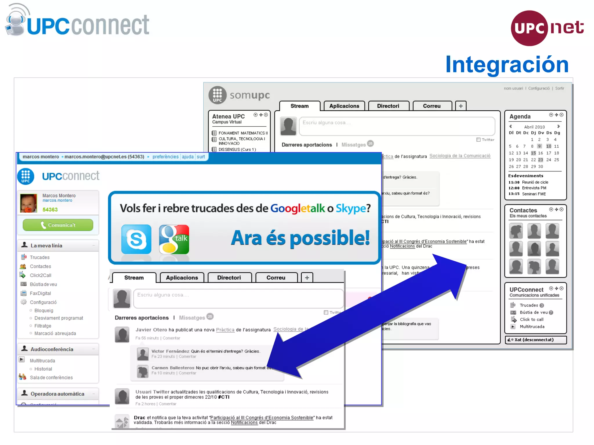 ESMUC, 22 de juny de 2010
Integración
 