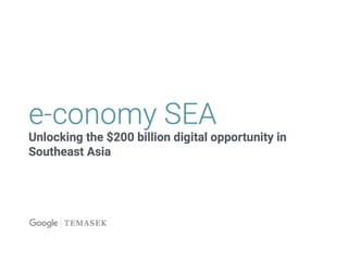 Economy SEA 2016