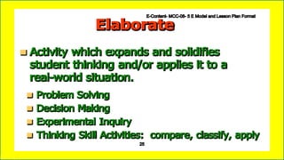E-Content-MCC-08-5 E Model and Lesson Plan Format.pdf