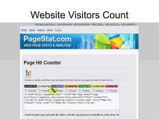 Website Visitors Count
 