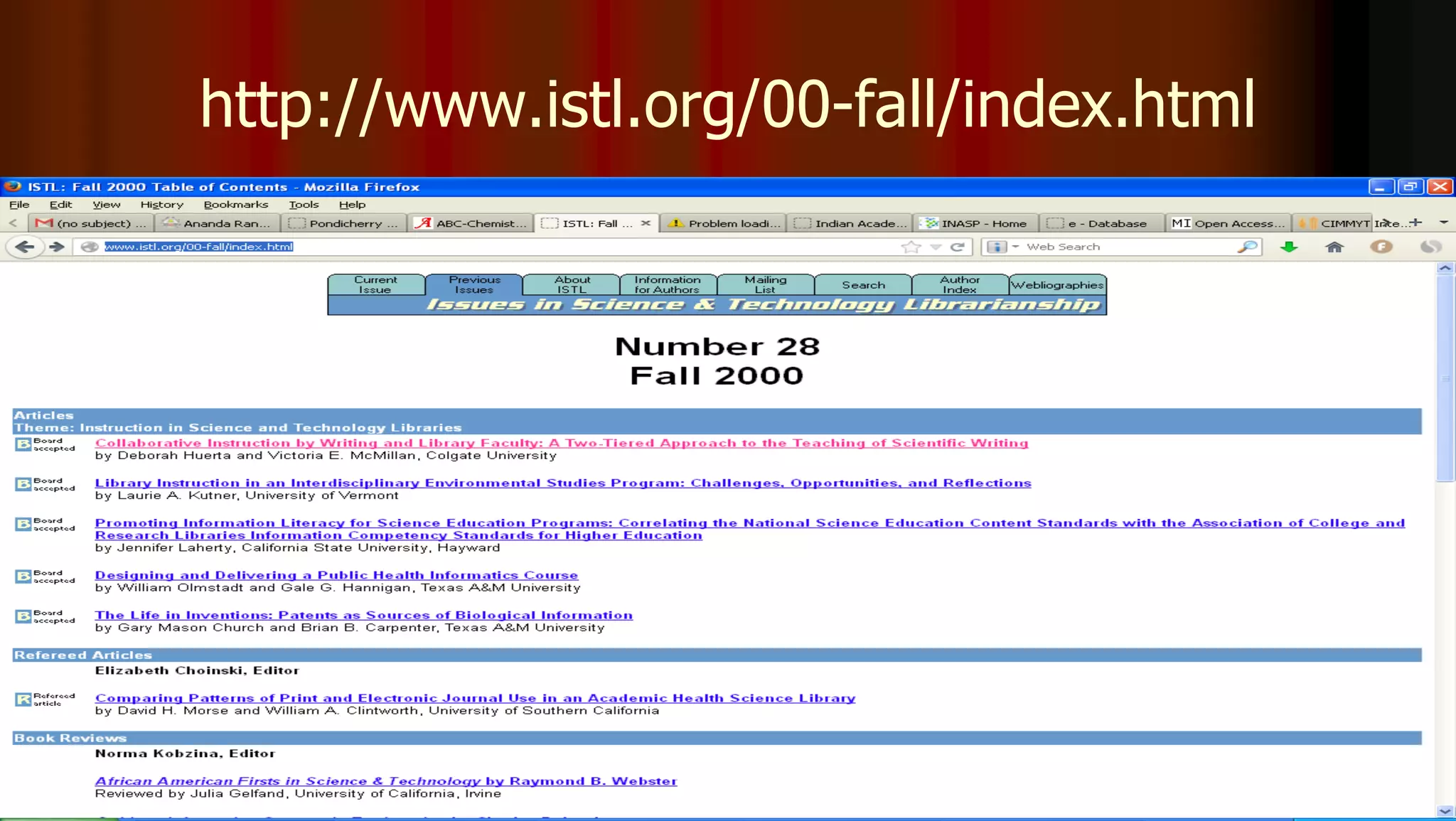 http://www.istl.org/00-fall/index.html
 