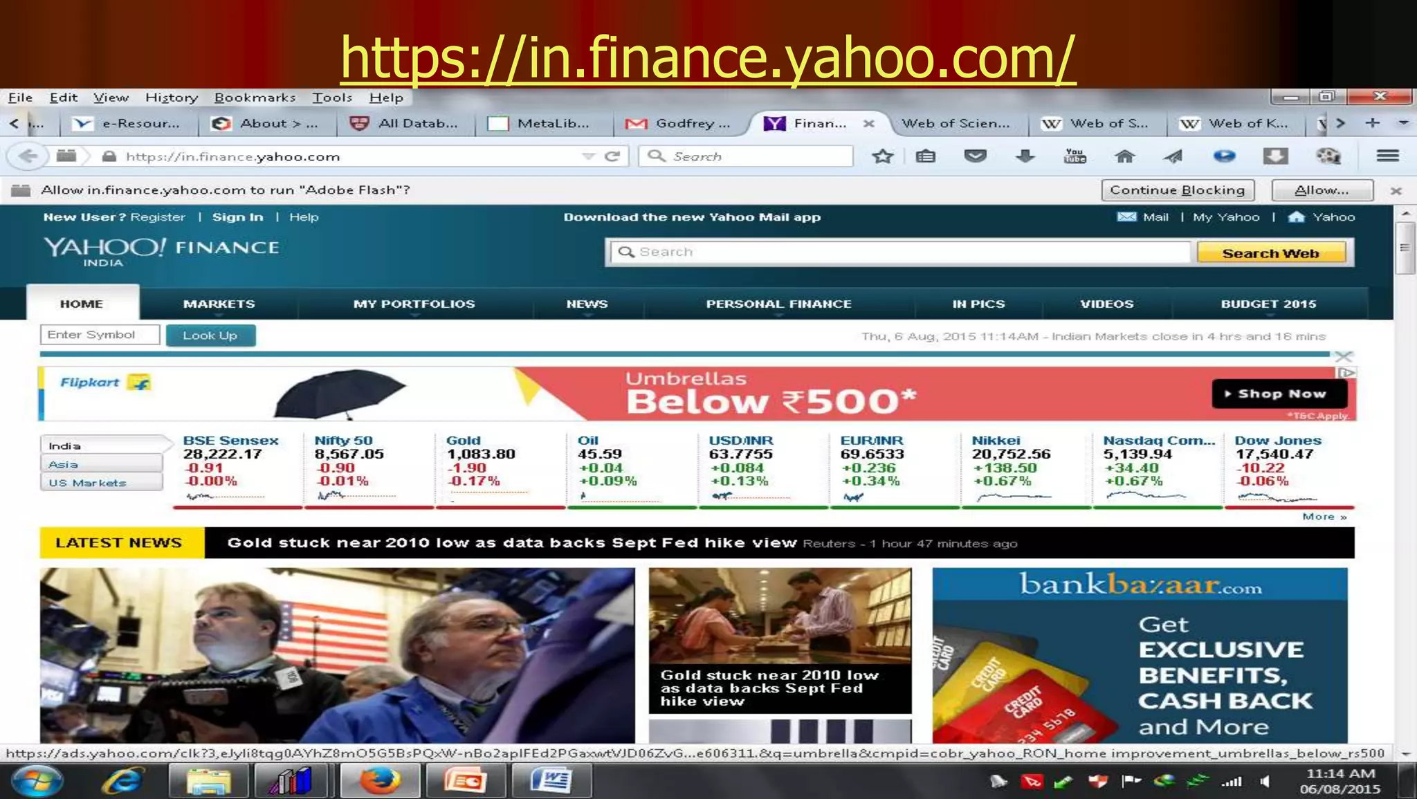 https://in.finance.yahoo.com/
 